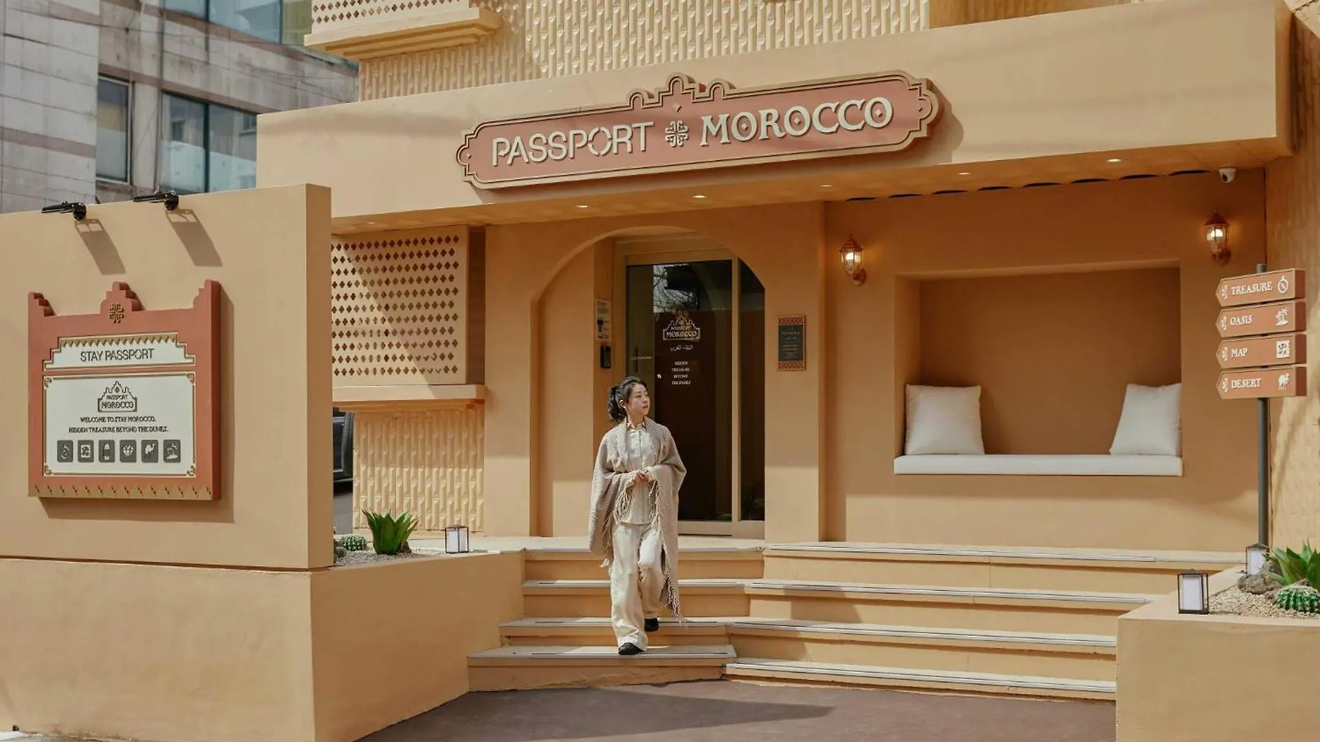 Hotel Stay Passport Morocco Spa Incheon Songdo Korsel
