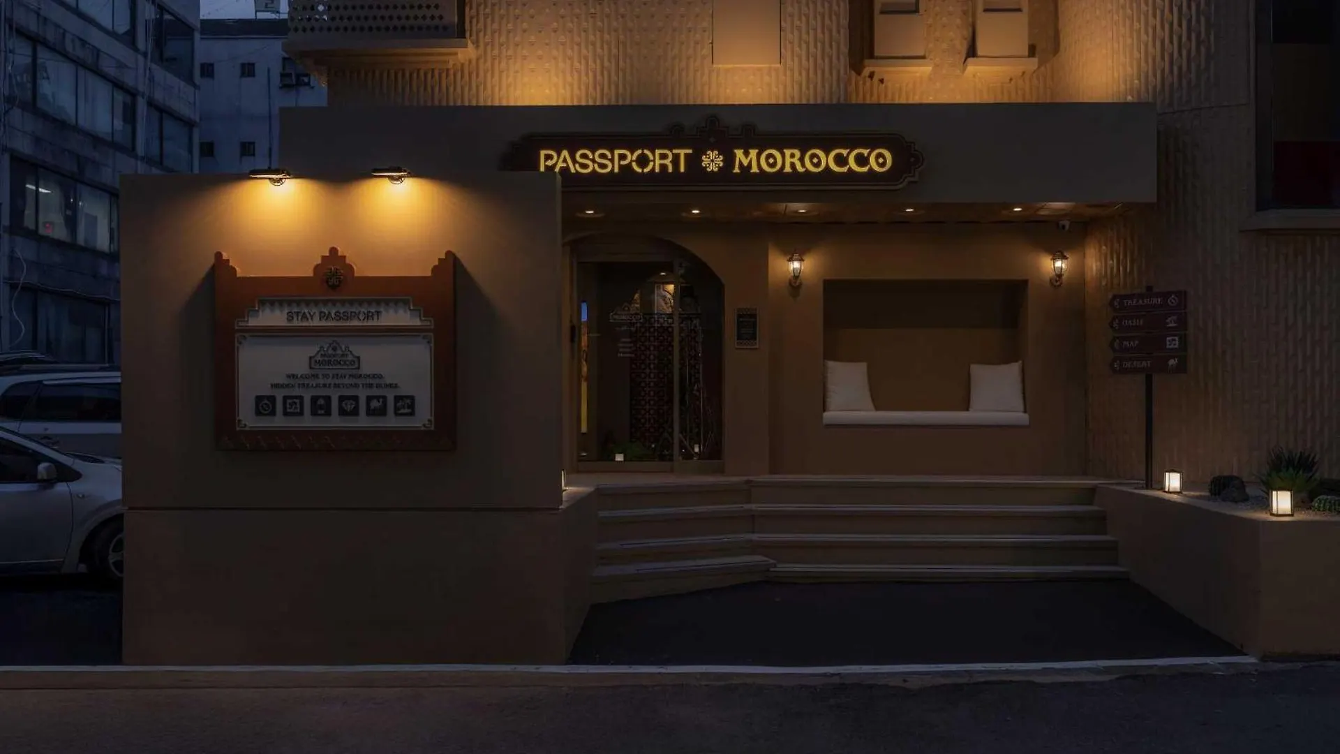 Hotel Stay Passport Morocco Spa Incheon Songdo Korsel